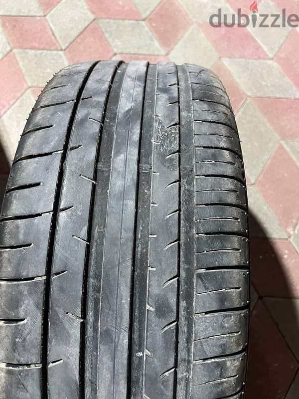 Dunlop Tyre 4 Nos Made in Japan driven 235/55 R18 7