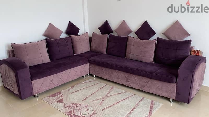 7 seater with pillows sofa set 1