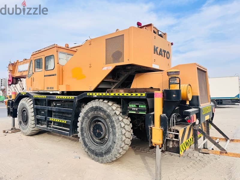 50 Ton Rough Terrain(4X4) Crane KATO 1