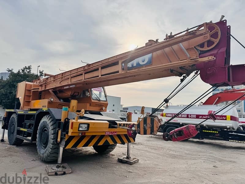 50 Ton Rough Terrain(4X4) Crane KATO 5