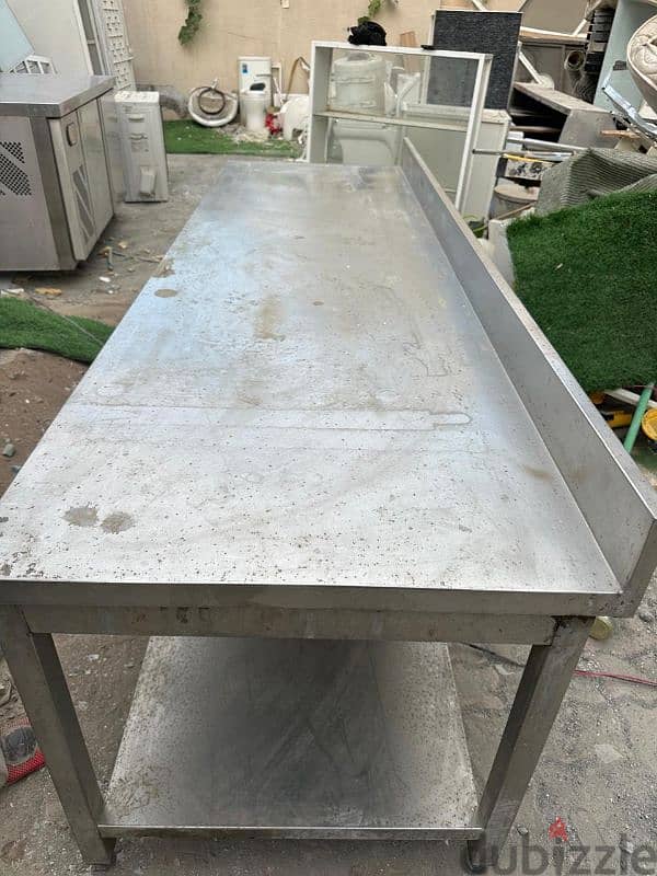 Chiller,Stainless steel table and chimney for Sale 6