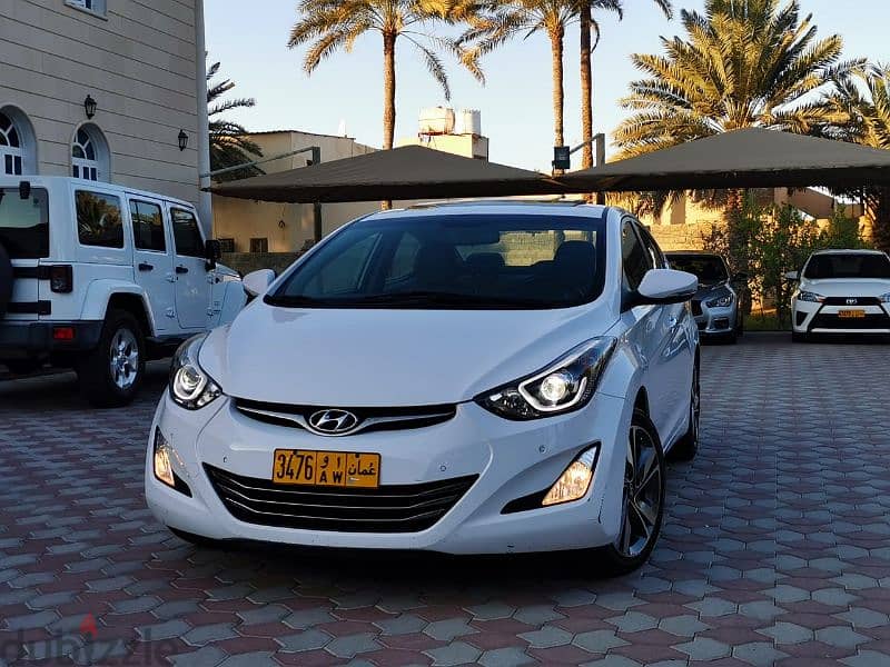 Hyundai Elantra 2016 GCC Full option 0