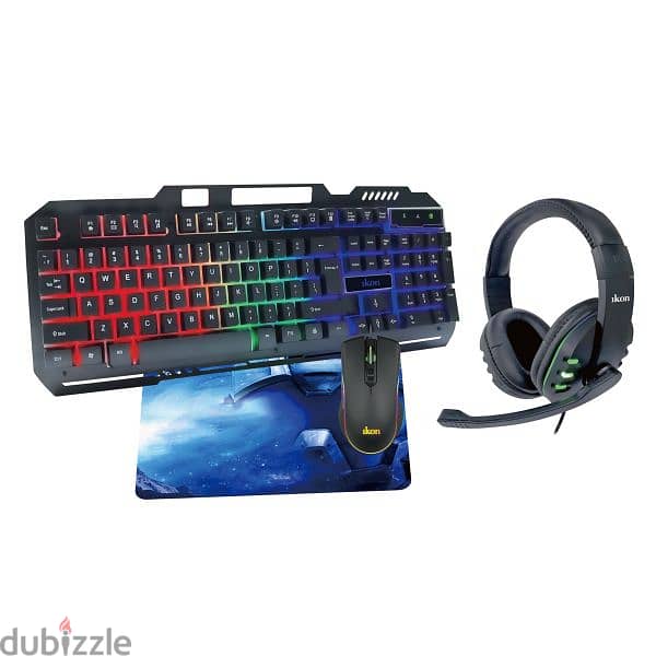 Gaming(Mouse, Keyboard, Mouse pad, Headset) 1