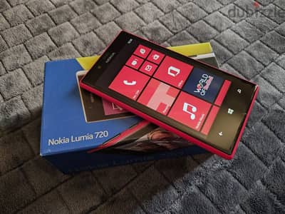 Nokia Lumia 720 Red Like Brand New for Nokia Phone Lovers