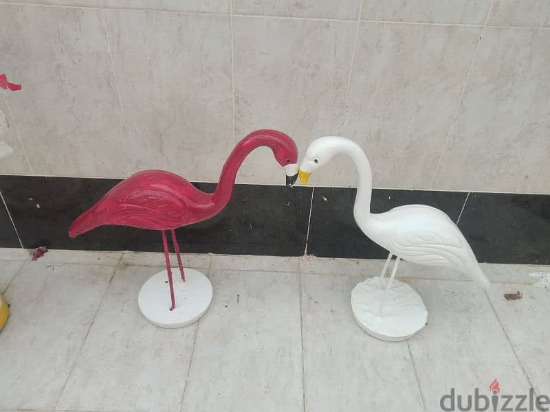 Charming Duck and Flamingo  for Home and Garden Decor 1