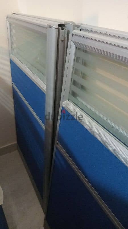 office. aluminum  glass. cabinet. sale 4