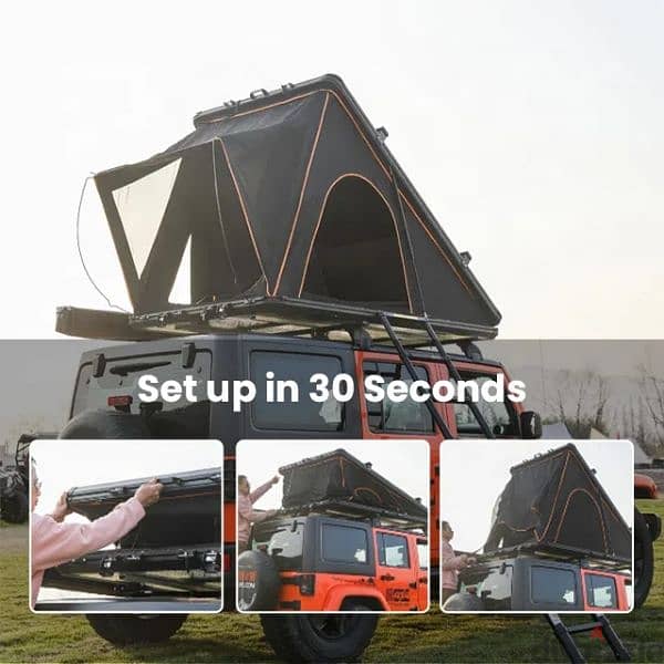 خيمة سقف - خيمة تخييم - خيمة سيارة  Roof tent-Camping Tent-car Tent 4