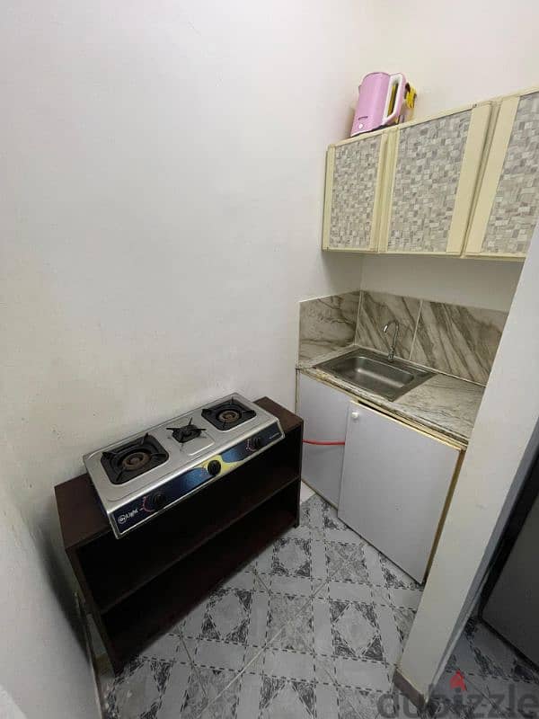 Furnished studio, Al Khuwair 33, including bills 2