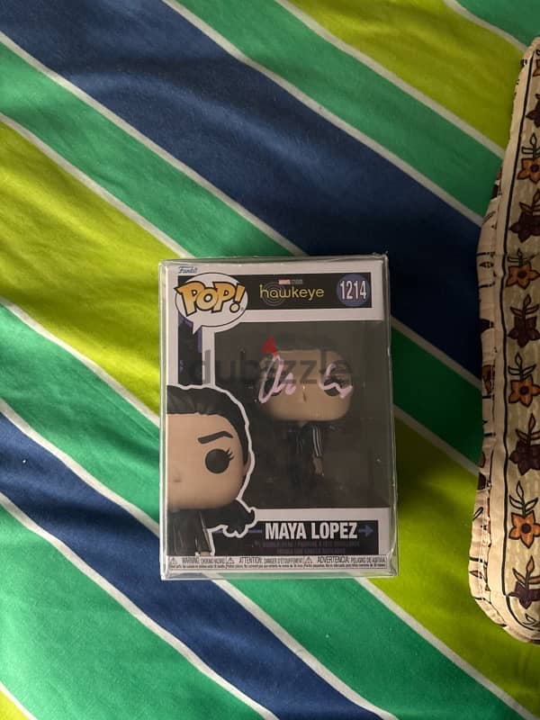 Maya Lopez (Echo) Funko Pop signed and authorized 0