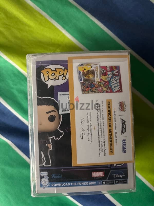 Maya Lopez (Echo) Funko Pop signed and authorized 1