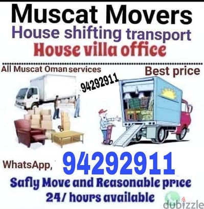 House shifting service all Muscat oman and Muscat oman to Dubai