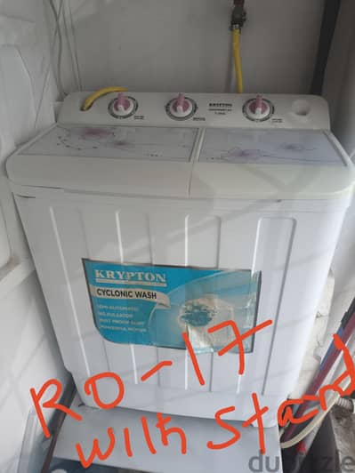 Used washing Machine & Smal Fridge