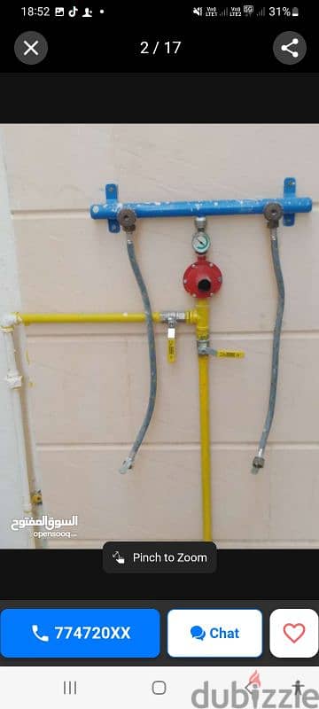 SECURITY & SAFETY Our service Installation of gas lines for 95512039 4