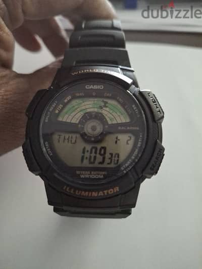 CASIO WORLD TIME WATCH