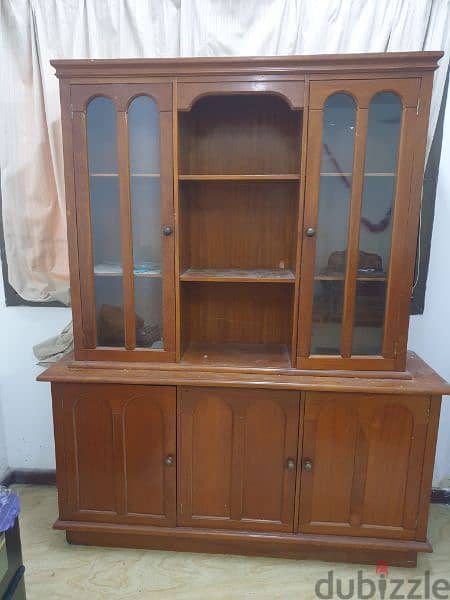 Crockery /drawing room Shelf in wood for Sale 0