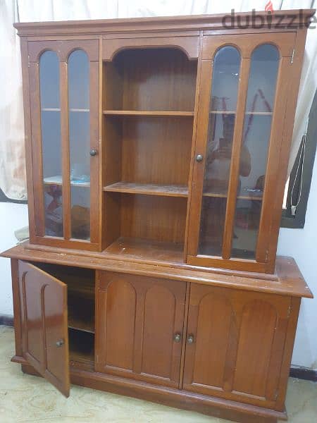 Crockery /drawing room Shelf in wood for Sale 1