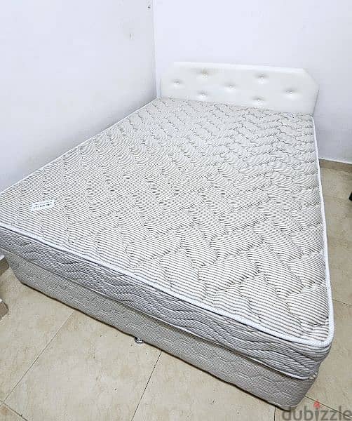 Double Bed With Mattress 1