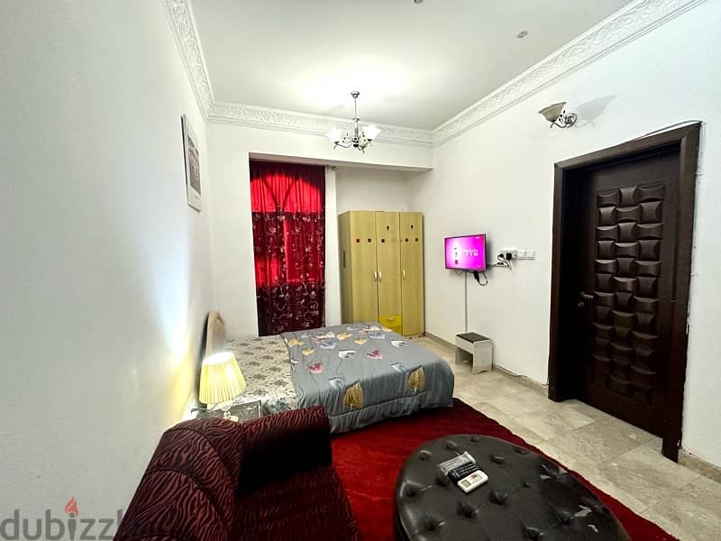 room full furnished in Alkhwair 33 behind technical college 1