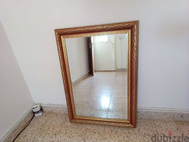 Beautiful Mirror with Gold Frame 2