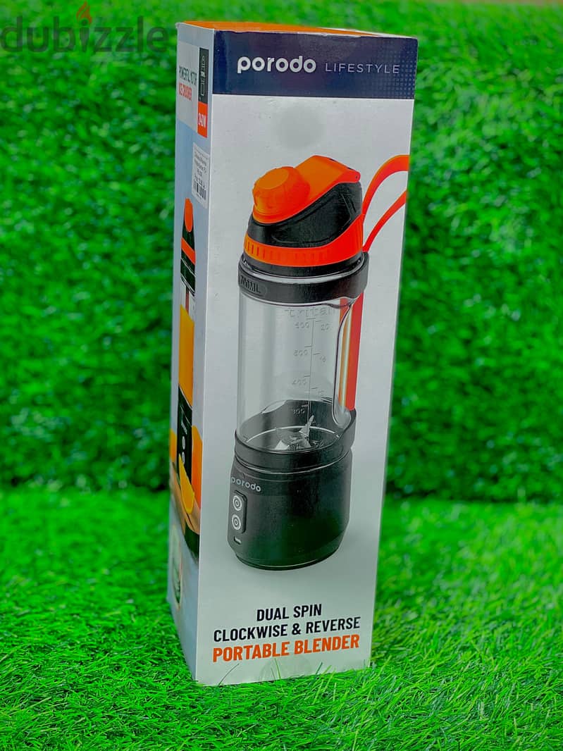 DUAL SPIN CLOCKWISE & REVERSE PORTABLE BLENDER 0