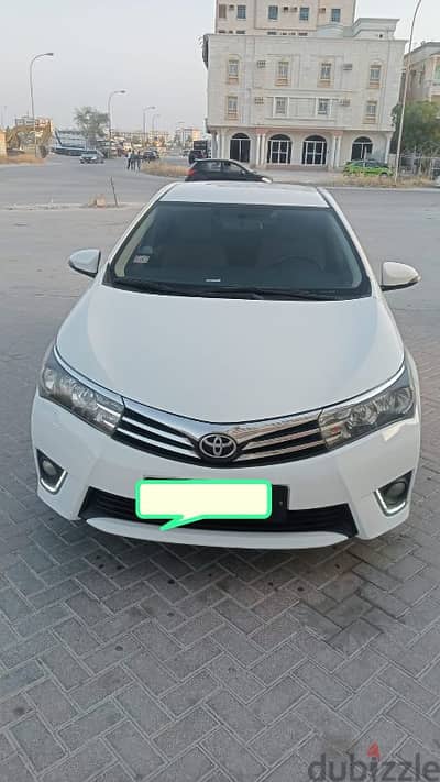 Toyota Corolla Gulf 2015, accident-free, original paint,