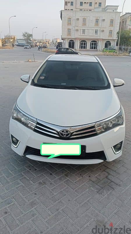 Toyota Corolla Gulf 2015, accident-free, original paint, 0