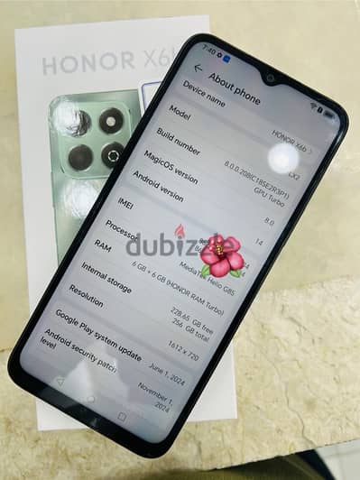 Honor x6B . 6//256 gb