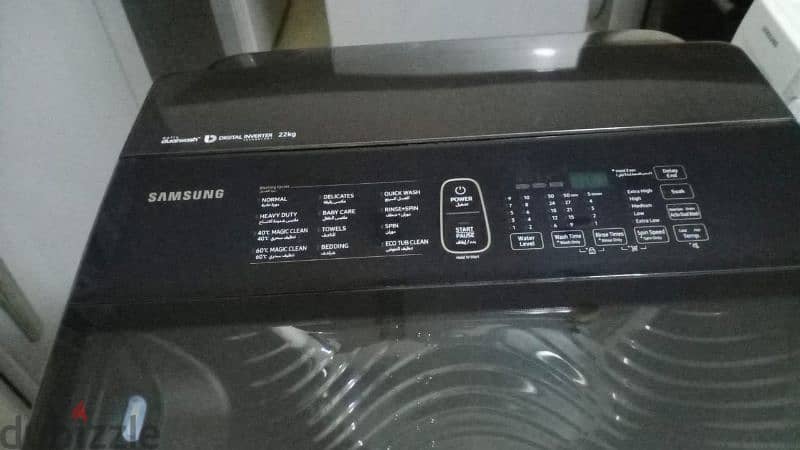 Samsung 22kg fully inverter topload washibg machin5 2