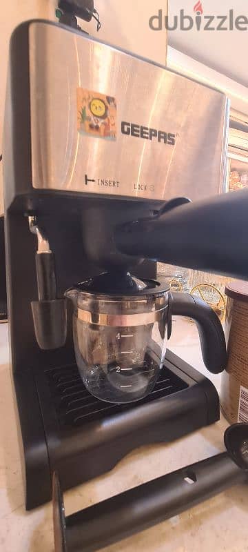 Geepas Espresso Coffee Maker Machine 2