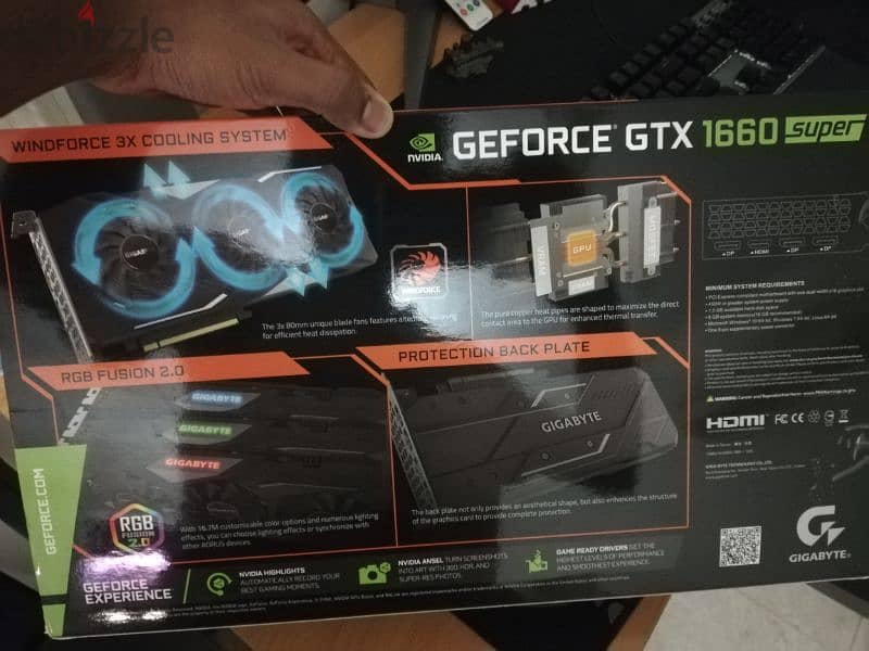 Gigabyte GTX 1660 SUPER 6GB OC 1