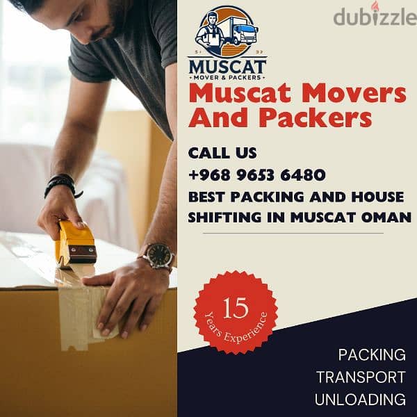 MUSLIM TO DUQUM TO MUSCAT HOUSE MOVING AND TRANSPORT 0