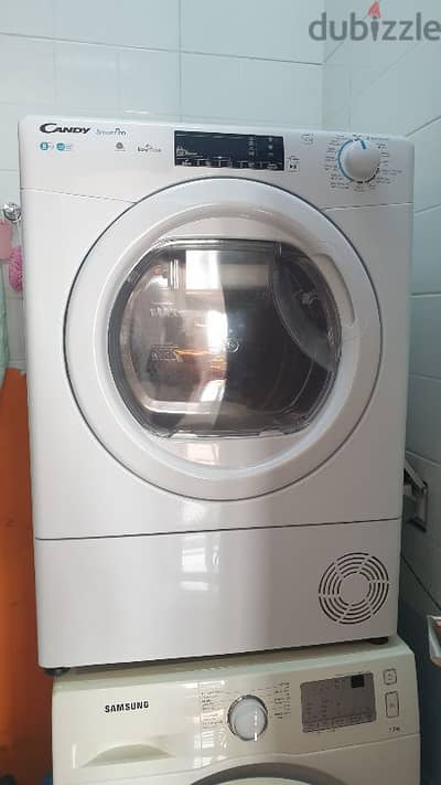 Candy 8kg Condenser Dryer مجففة الملابس