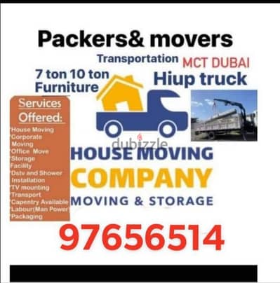 movers and Packers service available