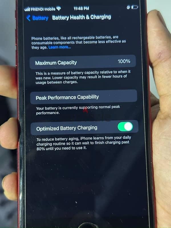 very clean condition. 100% battery health original 1