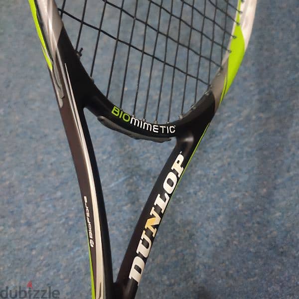 Original Dunlop biomimetic Elite SQUASH rocket aer 4