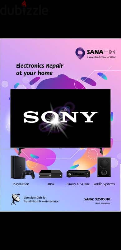 SONY SAMSUNG LG SMART NORMAL LED LCD TV RAPAIRING 1