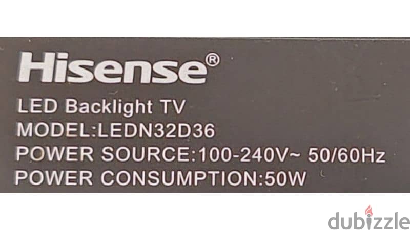 Hisense 32"  LED Backlight TV Original Mother-board 0