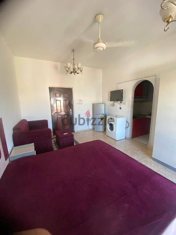 Studio with balcony, Al Ghubrah Al Janoubia, opposite Sultan Complex 1