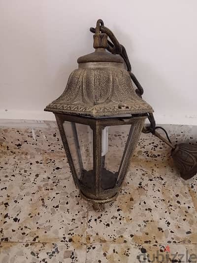 Excellent Condition - Hanging Lamp & Wall Lamp