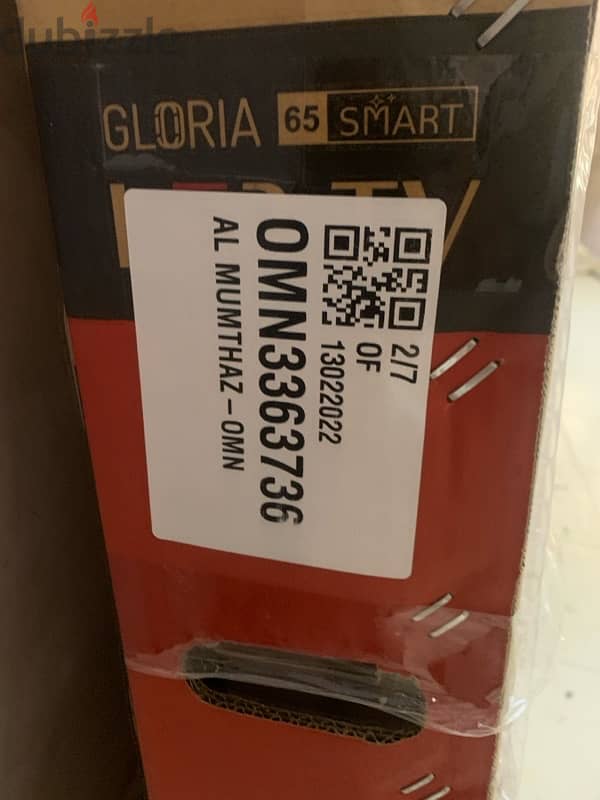 Gloria serious 4k ultra smart TV 65 inch 1