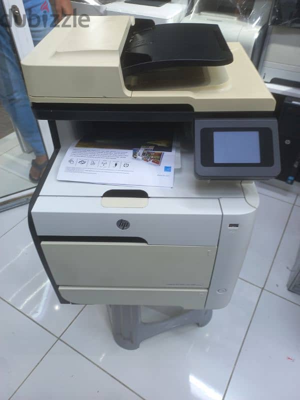 HP Laserjet Pro 300 M375nw Multi Function Color Laser Print Copy Scan 0