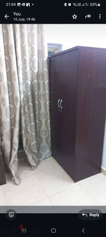 furnished room with attached toilet 2