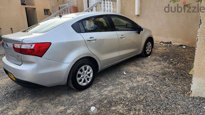 Kia rio 2012 For rent 94243536 WhatsApp 125 omr 1