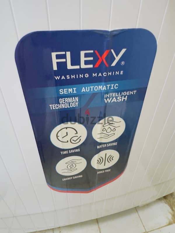 Flexy brand new box pack washing machine 14 kg 3