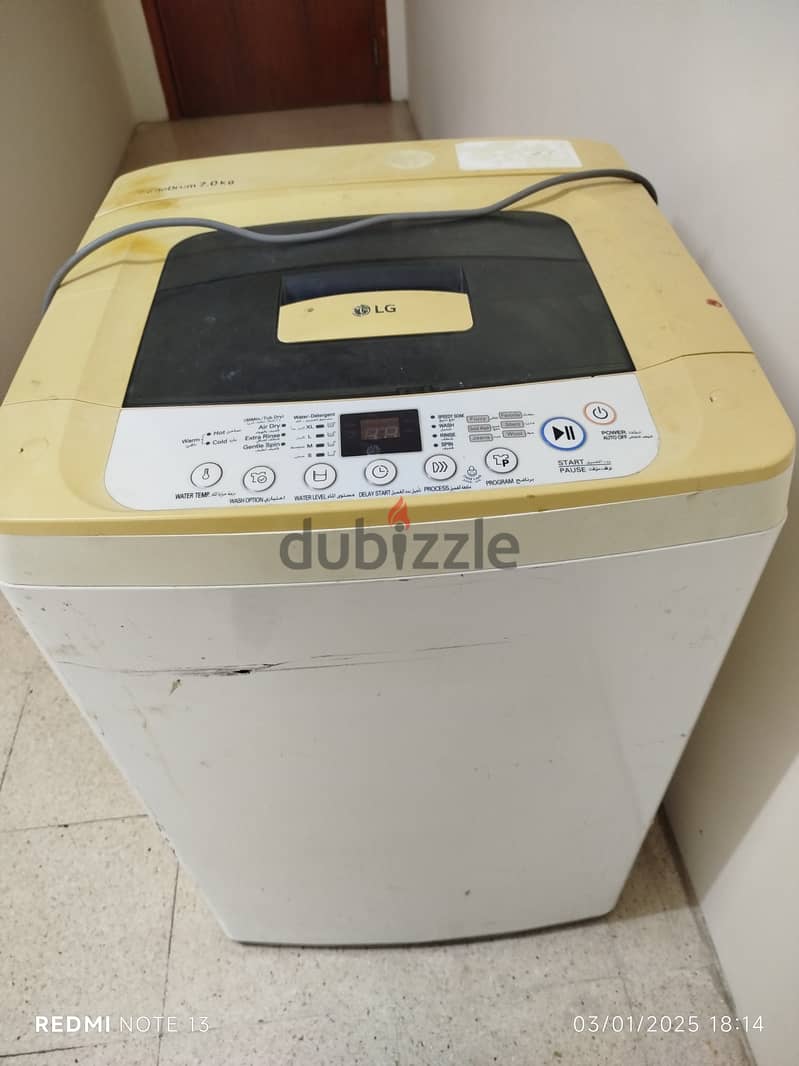 LG washing machine 1