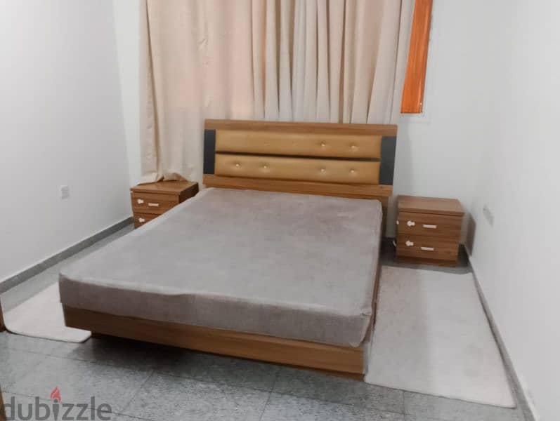 furnished 1BHK  with balcony in ghubra near Al tamam ,aflag pharmacy- 1