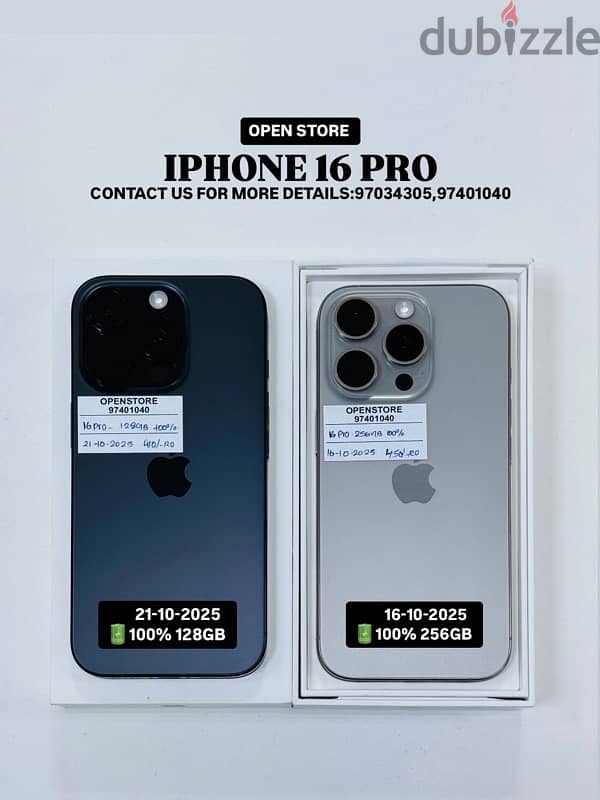 iphone 16 pro less used 0