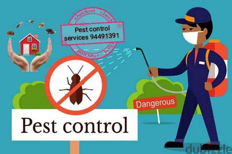 We have professional pest control service's 94491391 7