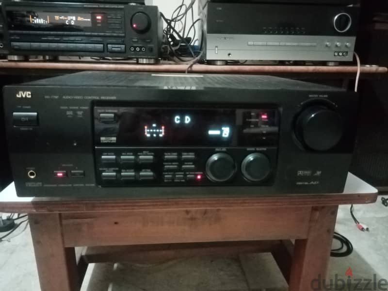 JVC 5.1 amplifier( RX-778P )WITH Original REMOTE (PHONE NO: 92158178) 0