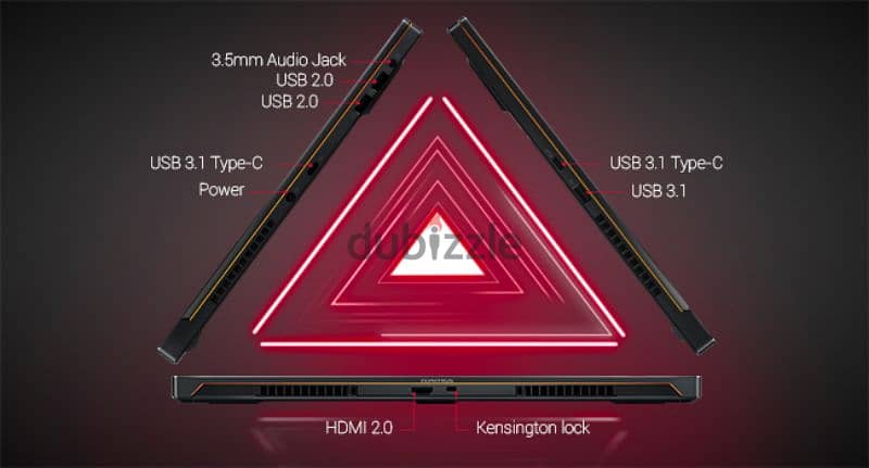 ASUS ROG Zephyrus S GX531GS-AH76 Gaming Laptop لابتوب الألعاب 2